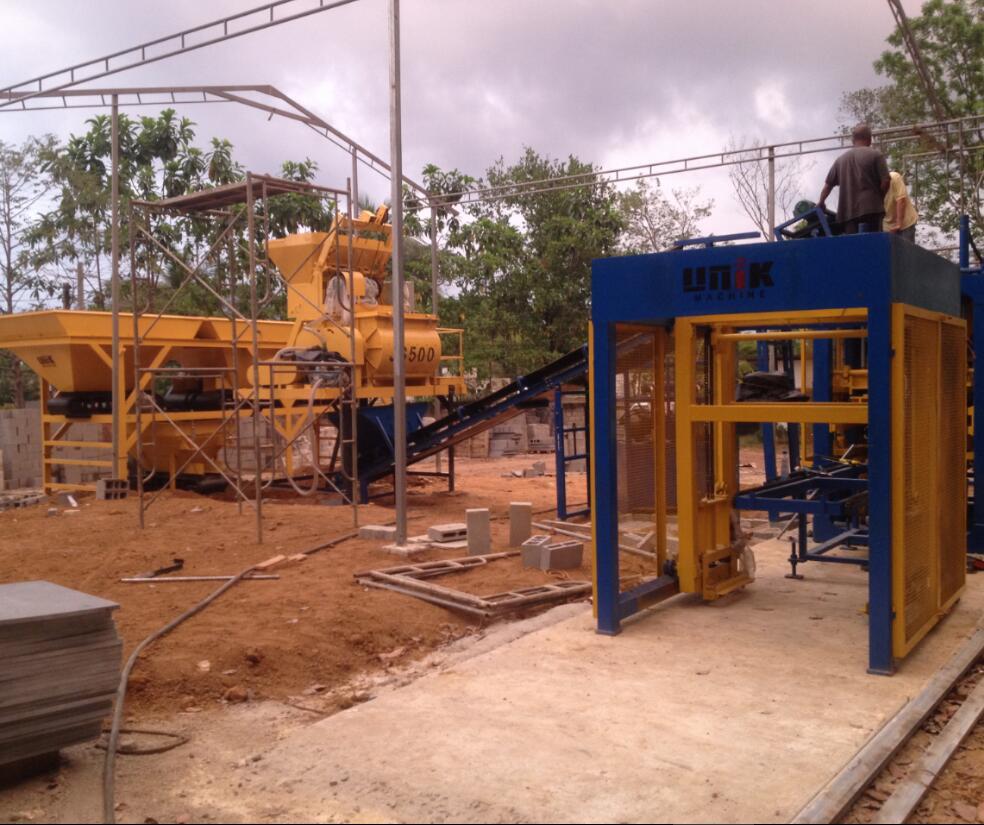 Unik block making machine in bangladesh