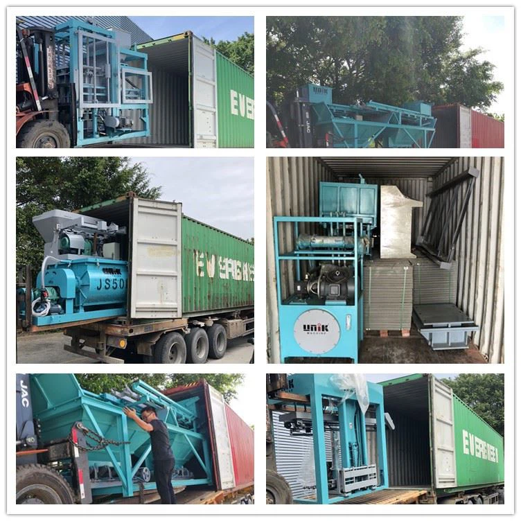 	concrete block machine price
