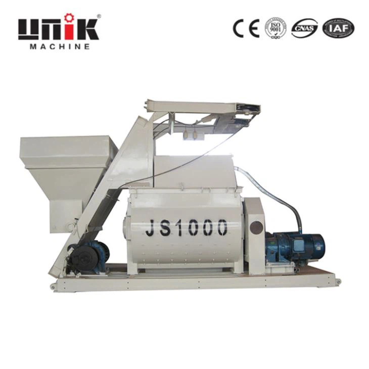 Twin Shaft Compulsory Concrete Mixer