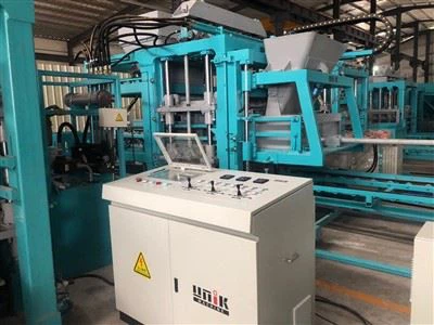 Semi Auto Hollow Block Machine